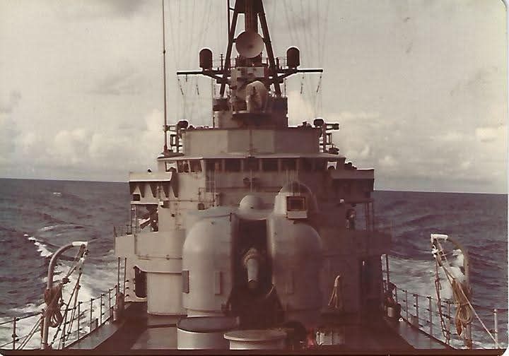 USS Turner Joy (DD-951), the Navy destroyer Brad Keck served aboard as a Tin Can Sailor.